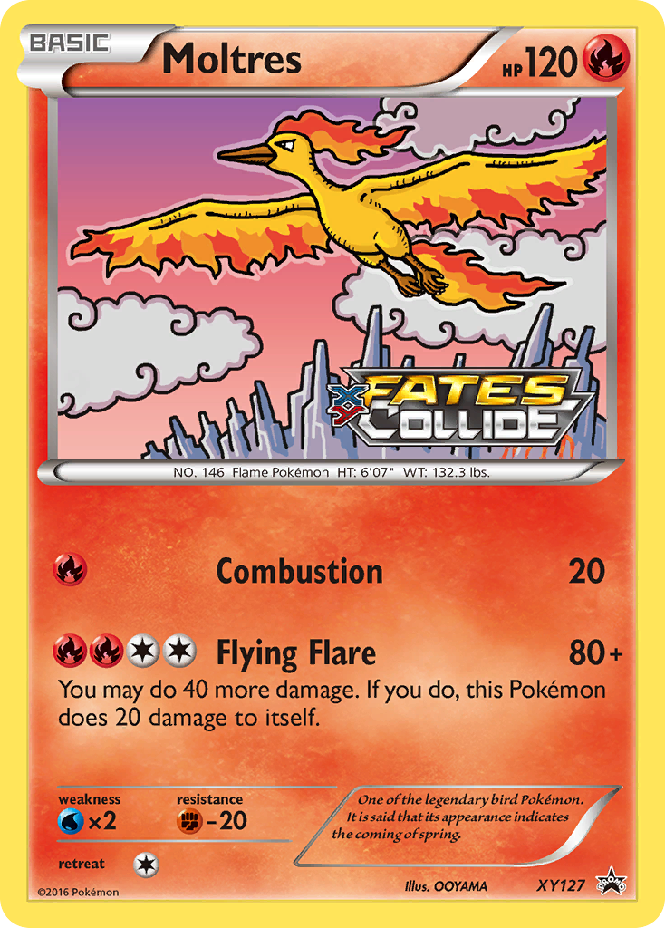 Moltres (XY127) [XY: Black Star Promos] | Cracking-Singles