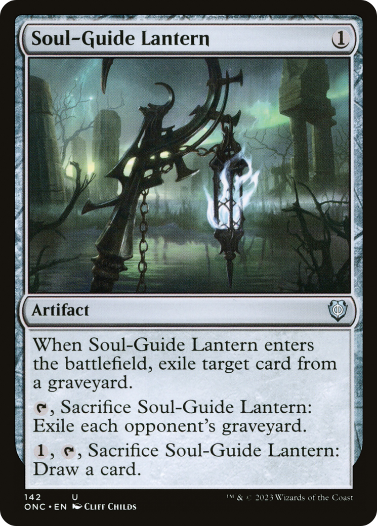 Soul-Guide Lantern [Phyrexia: All Will Be One Commander] | Cracking-Singles