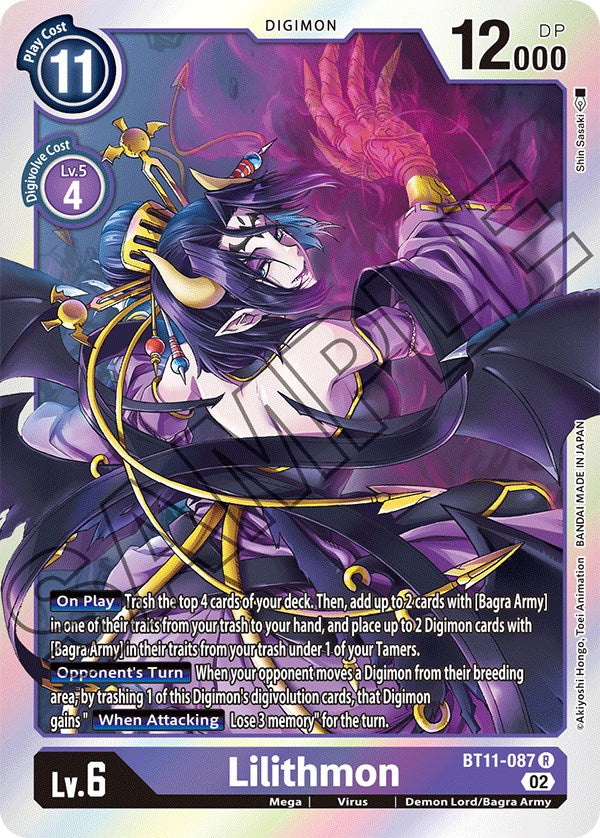 Lilithmon [BT11-087] [Dimensional Phase] | Cracking-Singles