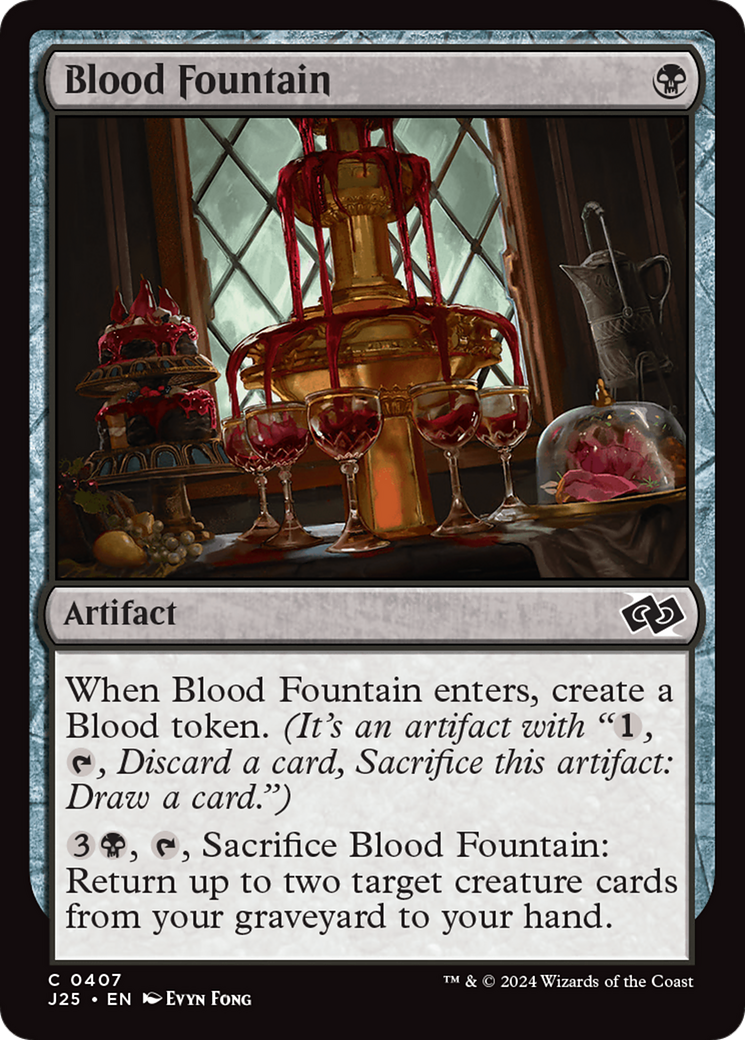 Blood Fountain [Foundations Jumpstart] | Cracking-Singles