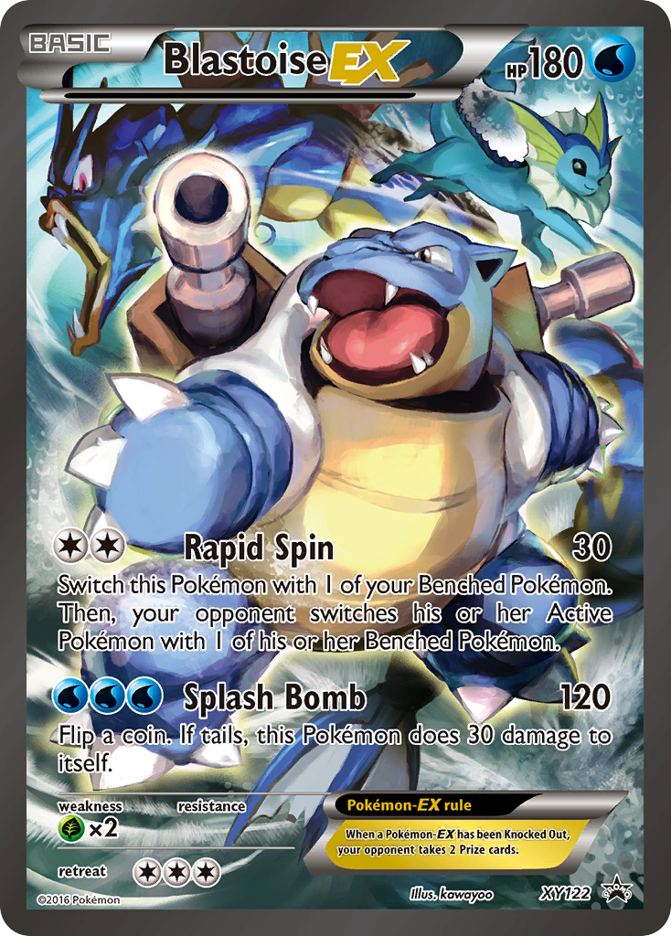 Blastoise EX (XY122) [XY: Black Star Promos] | Cracking-Singles