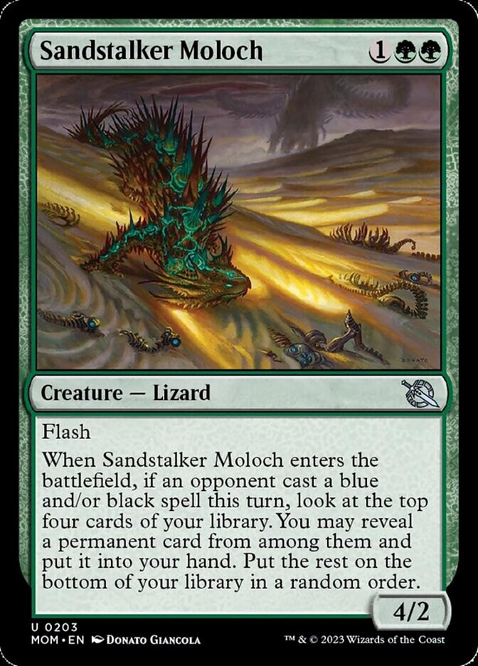 Sandstalker Moloch [March of the Machine] | Cracking-Singles