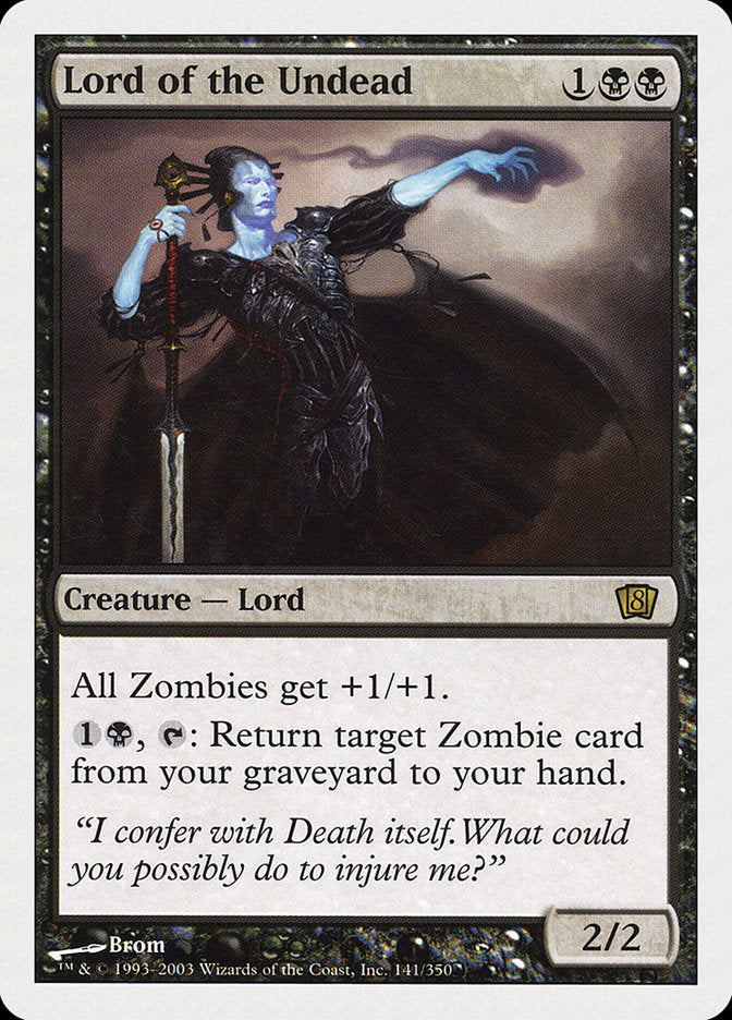 Lord of the Undead (8th Edition) [Oversize Cards] | Cracking-Singles