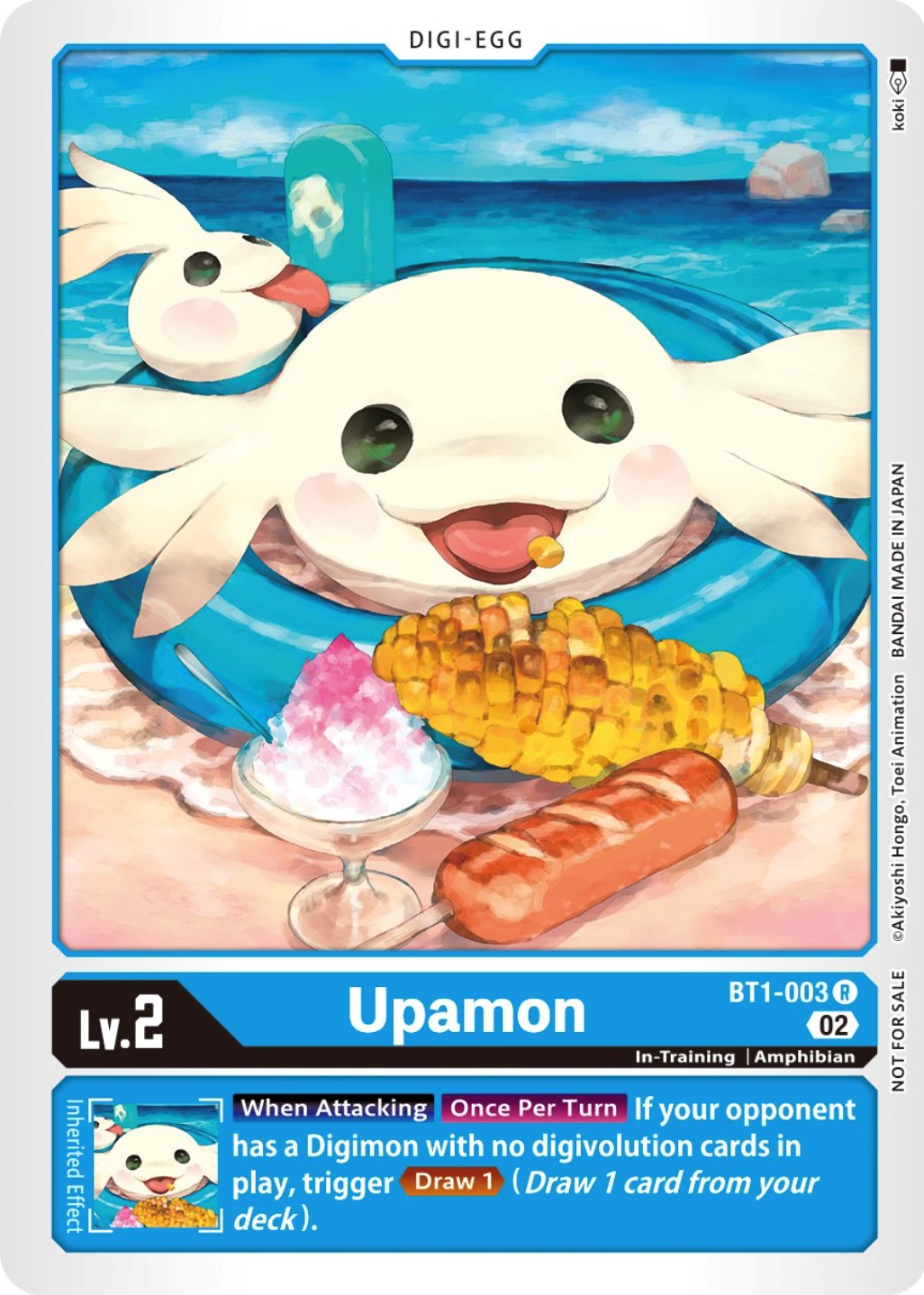 Upamon [BT1-003] (Winner Pack Dimensional Phase) [Release Special Booster Promos] | Cracking-Singles