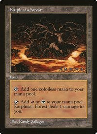 Karplusan Forest (Oversized) [Oversize Cards] | Cracking-Singles