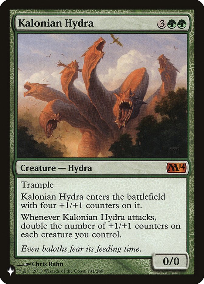 Kalonian Hydra [The List] | Cracking-Singles