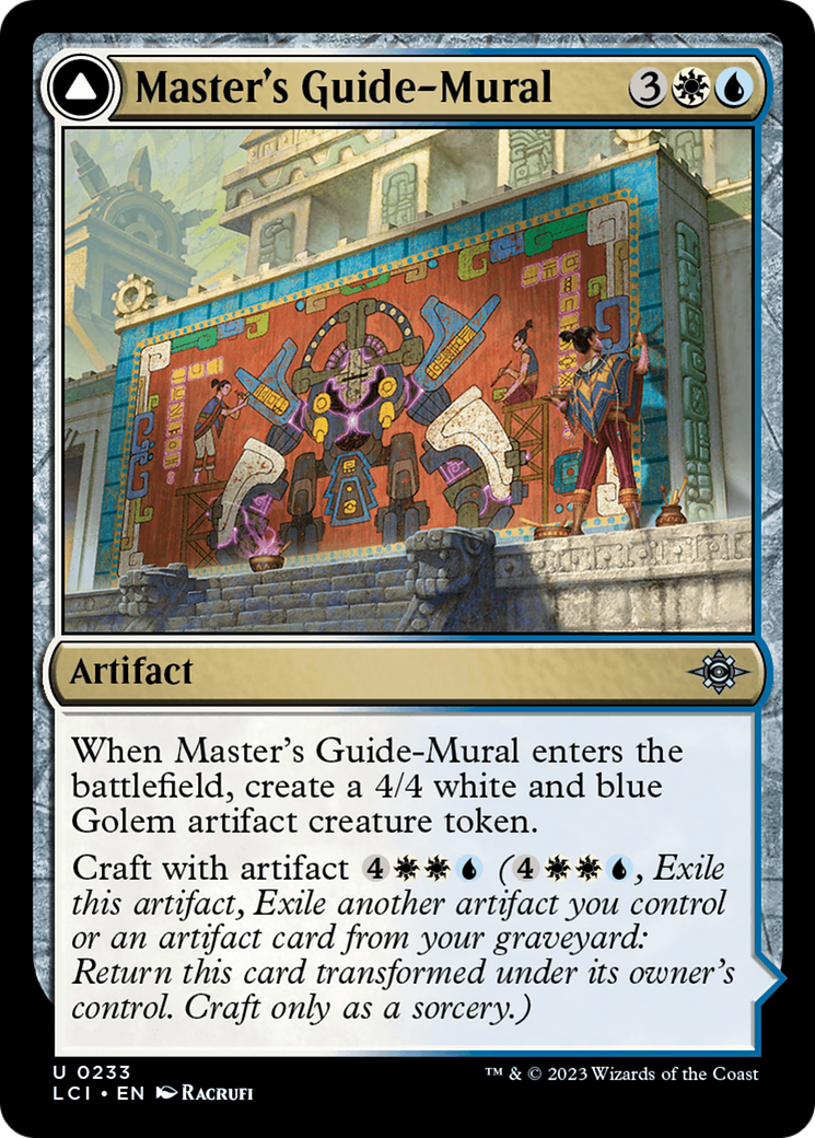 Master's Guide-Mural // Master's Manufactory [The Lost Caverns of Ixalan] | Cracking-Singles