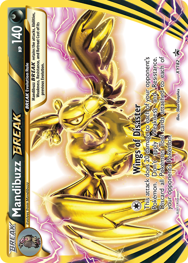 Mandibuzz BREAK (XY182) [XY: Black Star Promos] | Cracking-Singles