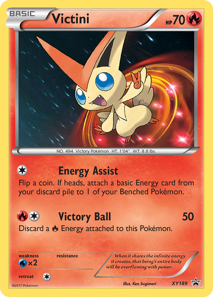 Victini (XY189) [XY: Black Star Promos] | Cracking-Singles