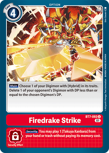 Firedrake Strike [BT7-093] [Next Adventure] | Cracking-Singles