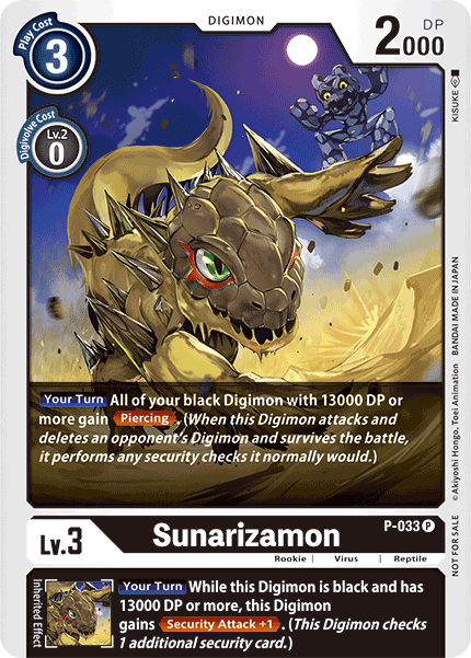 Sunarizamon [P-033] [Promotional Cards] | Cracking-Singles