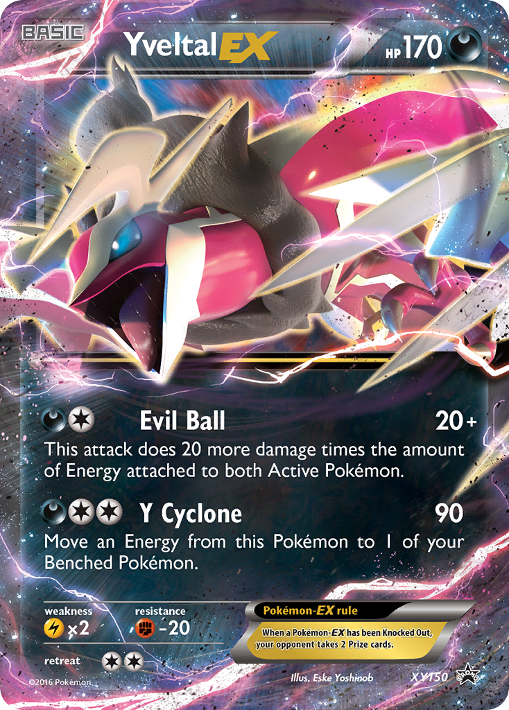 Yveltal EX (XY150) [XY: Black Star Promos] | Cracking-Singles