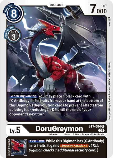 DoruGreymon [BT7-064] [Next Adventure] | Cracking-Singles