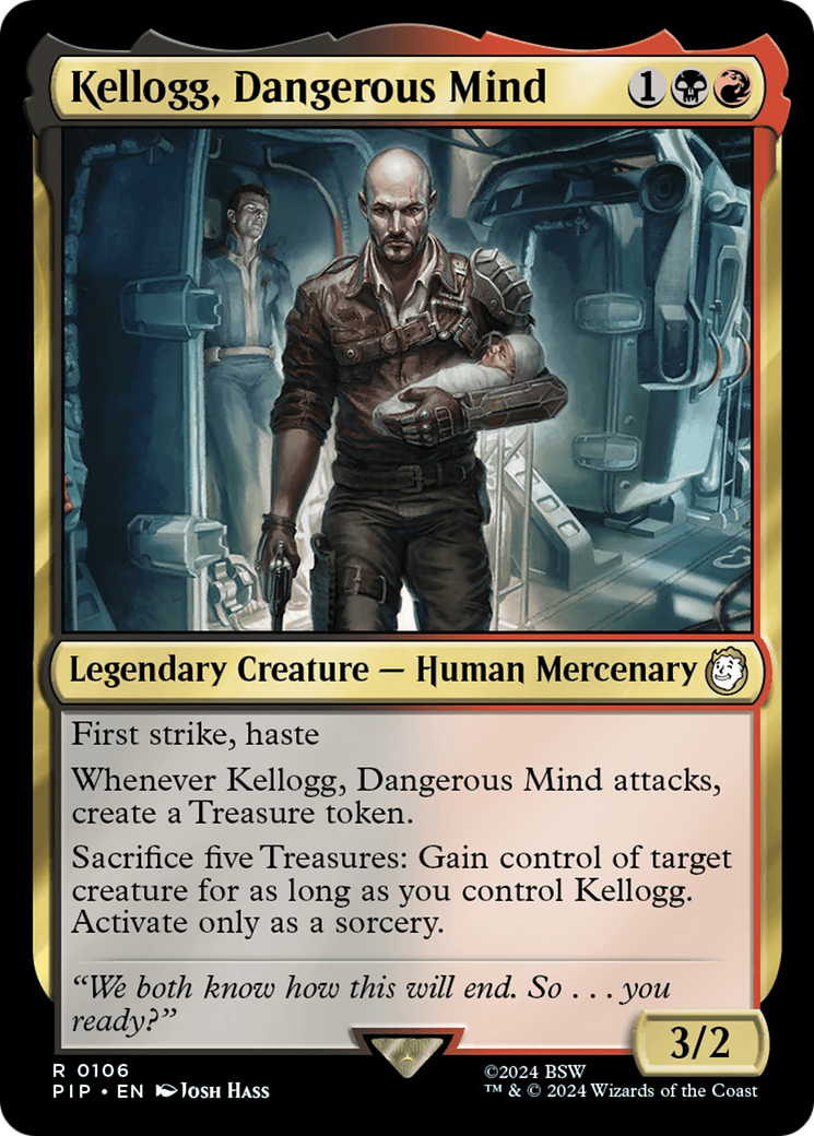 Kellogg, Dangerous Mind [Fallout] | Cracking-Singles