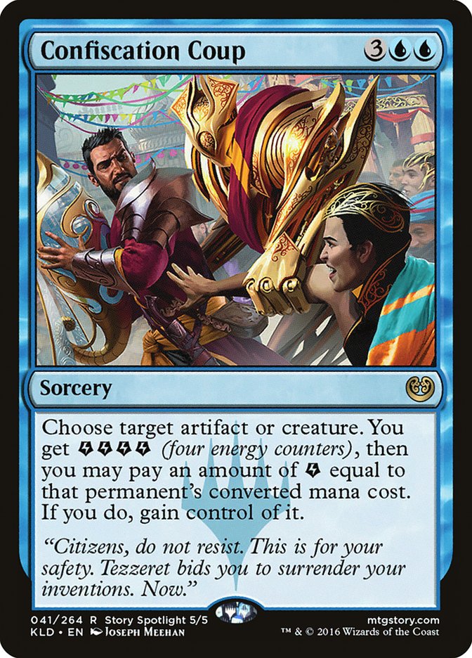 Confiscation Coup [Kaladesh] | Cracking-Singles