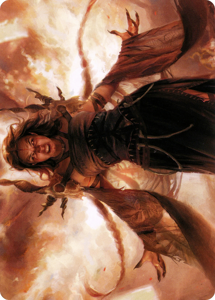 Dragon's Rage Channeler Art Card [Modern Horizons 2 Art Series] | Cracking-Singles