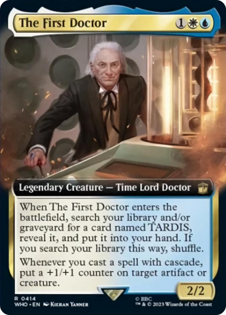 The First Doctor (Extended Art) [Doctor Who] | Cracking-Singles