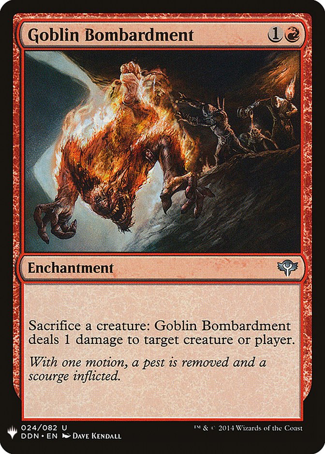 Goblin Bombardment [Mystery Booster] | Cracking-Singles