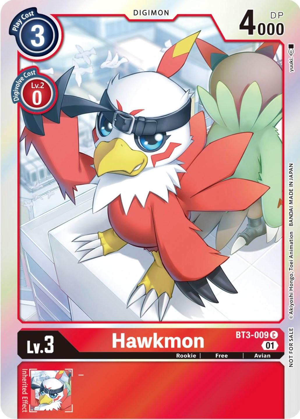 Hawkmon [BT3-009] (ST-11 Special Entry Pack) [Release Special Booster Promos] | Cracking-Singles