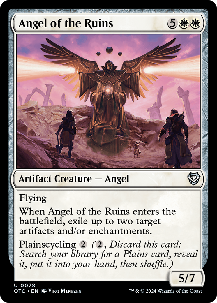 Angel of the Ruins [Outlaws of Thunder Junction Commander] | Cracking-Singles