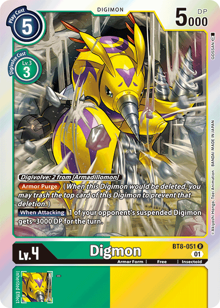 Digmon [BT8-051] [New Awakening] | Cracking-Singles