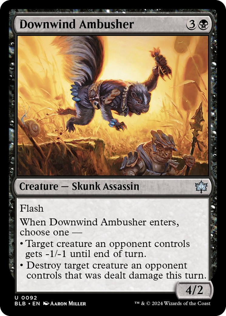 Downwind Ambusher [Bloomburrow] | Cracking-Singles