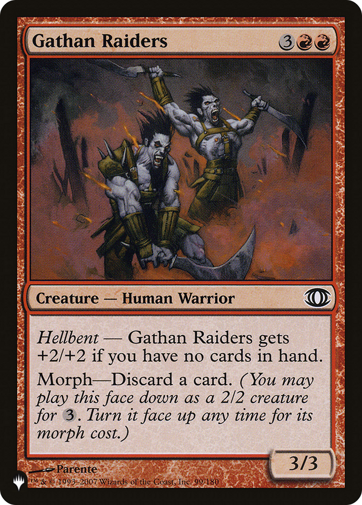 Gathan Raiders [The List] | Cracking-Singles