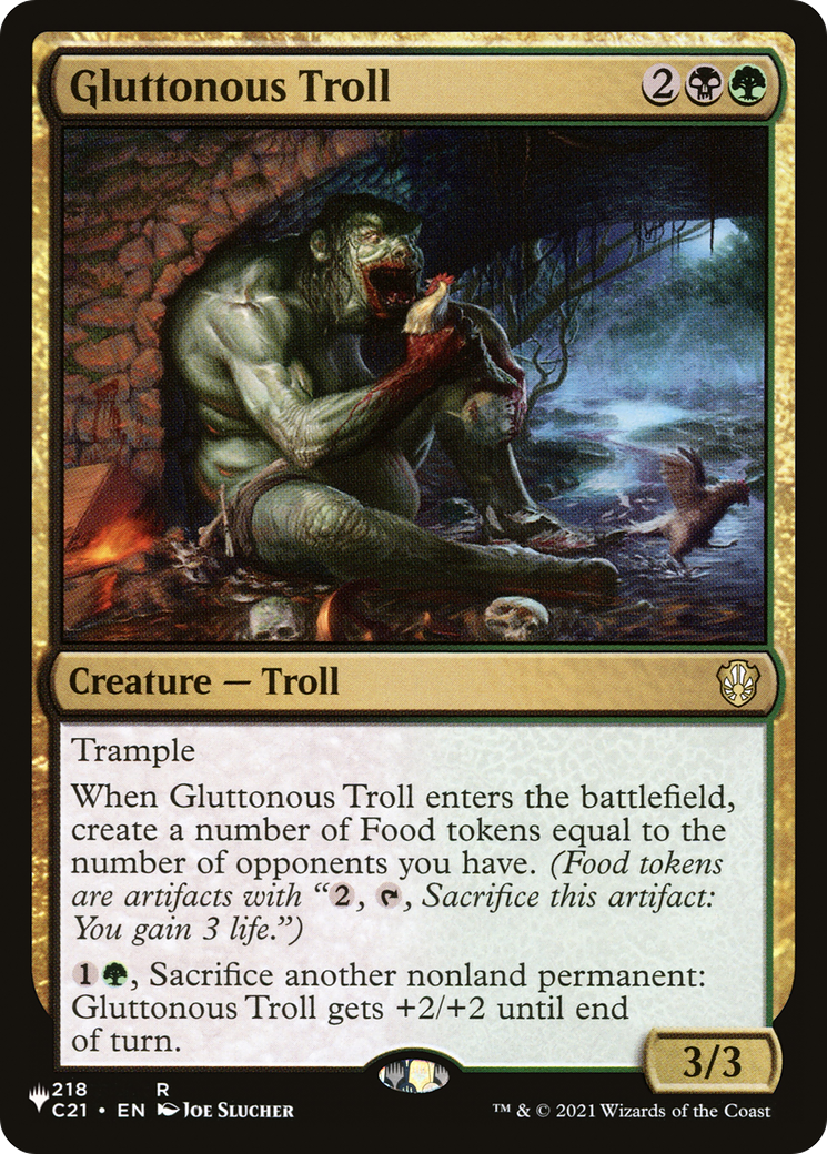 Gluttonous Troll [The List] | Cracking-Singles