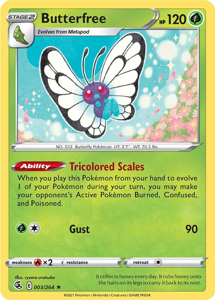 Butterfree (003/264) [Sword & Shield: Fusion Strike] | Cracking-Singles