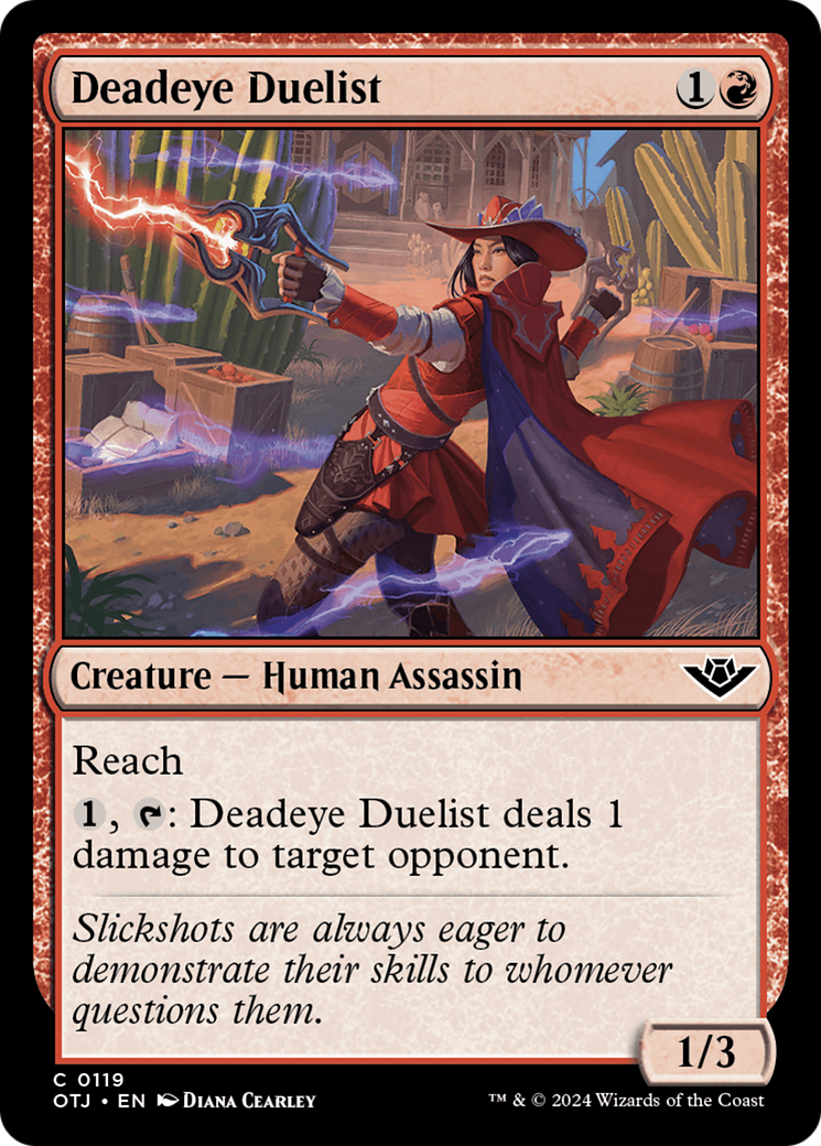 Deadeye Duelist [Outlaws of Thunder Junction] | Cracking-Singles