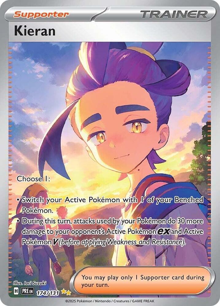 Kieran (174/131) [Scarlet & Violet: Prismatic Evolutions] | Cracking-Singles