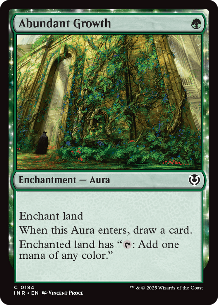 Abundant Growth [Innistrad Remastered] | Cracking-Singles