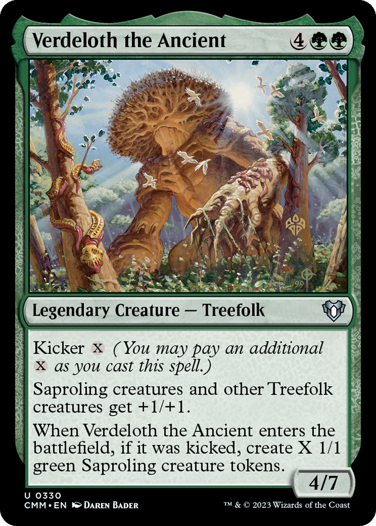 Verdeloth the Ancient [Commander Masters] | Cracking-Singles