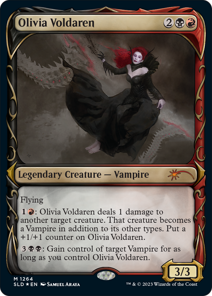 Olivia Voldaren (Halo Foil) [Secret Lair Drop Series] | Cracking-Singles