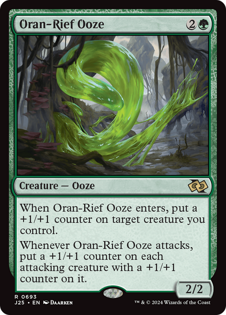 Oran-Rief Ooze [Foundations Jumpstart] | Cracking-Singles