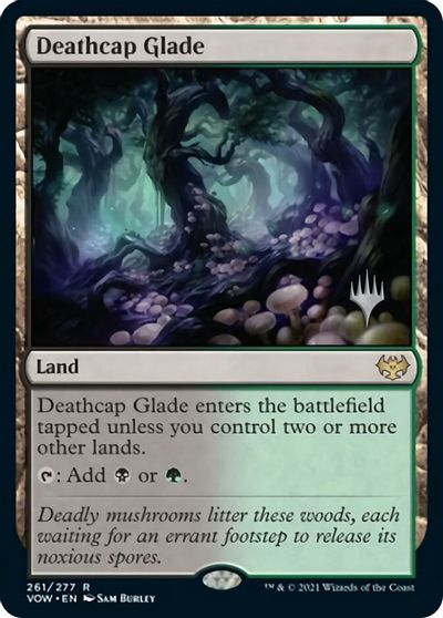 Deathcap Glade (Promo Pack) [Innistrad: Crimson Vow Promos] | Cracking-Singles