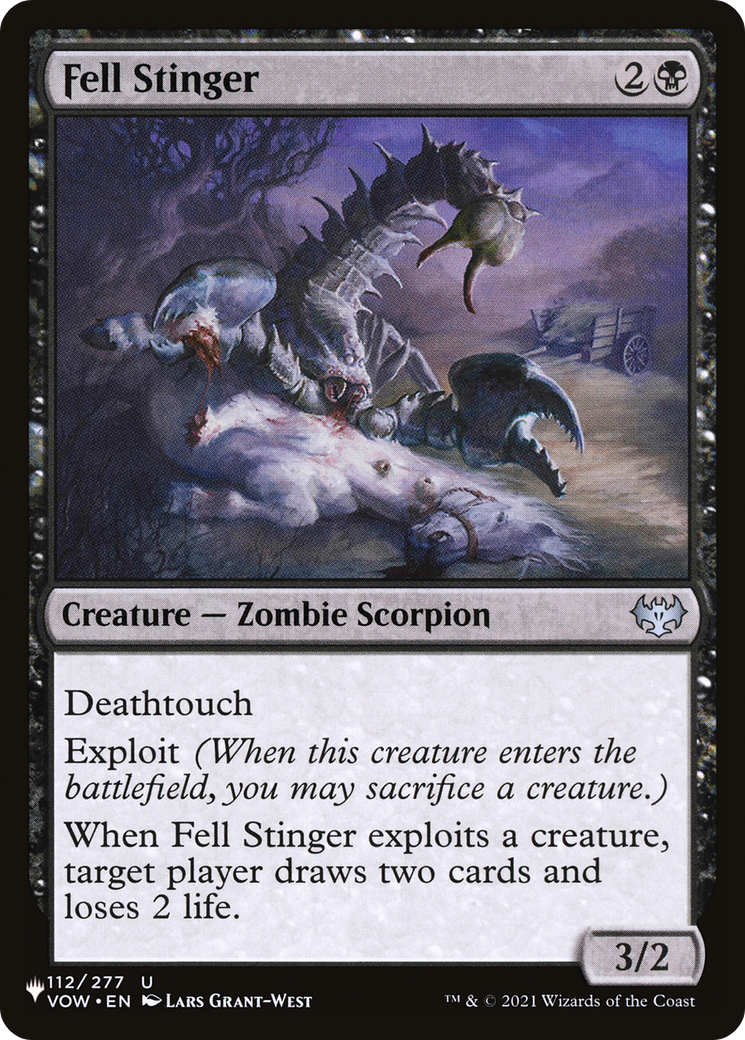 Fell Stinger [The List Reprints] | Cracking-Singles