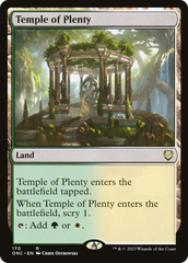 Temple of Plenty [Phyrexia: All Will Be One Commander] | Cracking-Singles