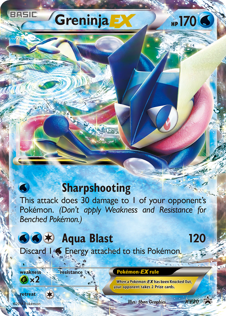 Greninja EX (XY20) [XY: Black Star Promos] | Cracking-Singles