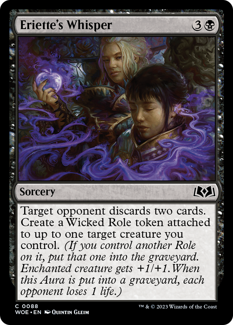 Eriette's Whisper [Wilds of Eldraine] | Cracking-Singles