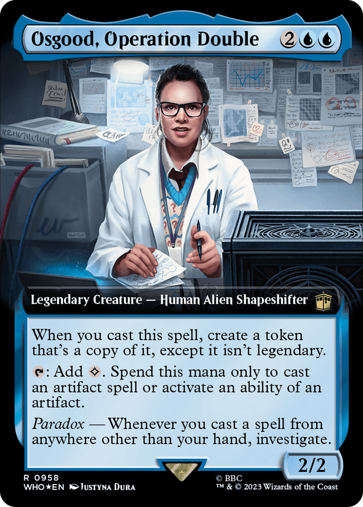 Osgood, Operation Double (Extended Art) (Surge Foil) [Doctor Who] | Cracking-Singles