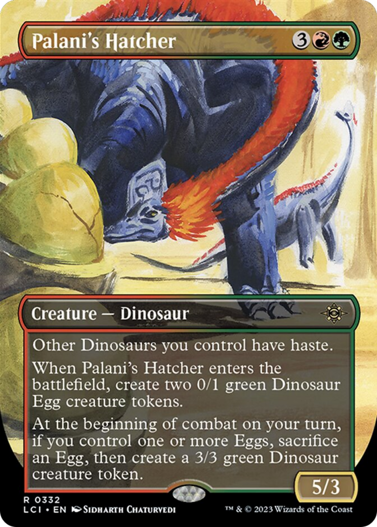 Palani's Hatcher (Borderless) [The Lost Caverns of Ixalan] | Cracking-Singles