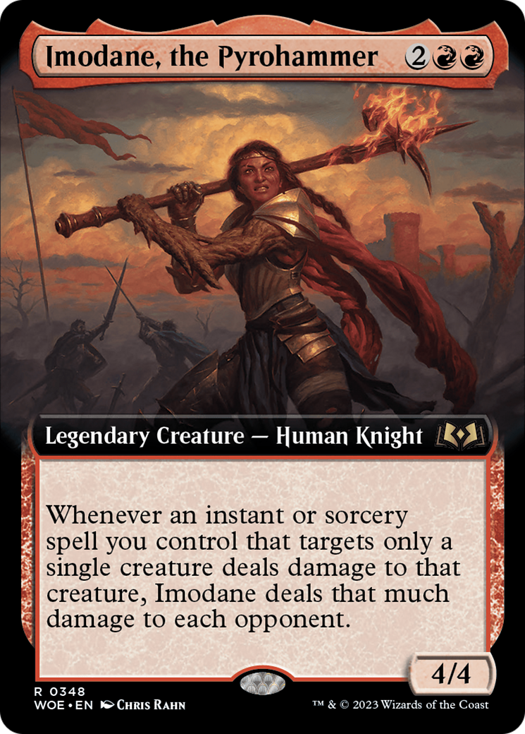 Imodane, the Pyrohammer (Extended Art) [Wilds of Eldraine] | Cracking-Singles