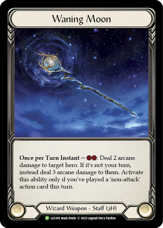 Waning Moon [LGS109] (Promo)  Cold Foil | Cracking-Singles