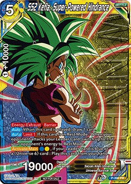 SS2 Kefla, Super-Powered Hindrance (Tournament Pack Vol. 8) (Winner) (P-390) [Tournament Promotion Cards] | Cracking-Singles