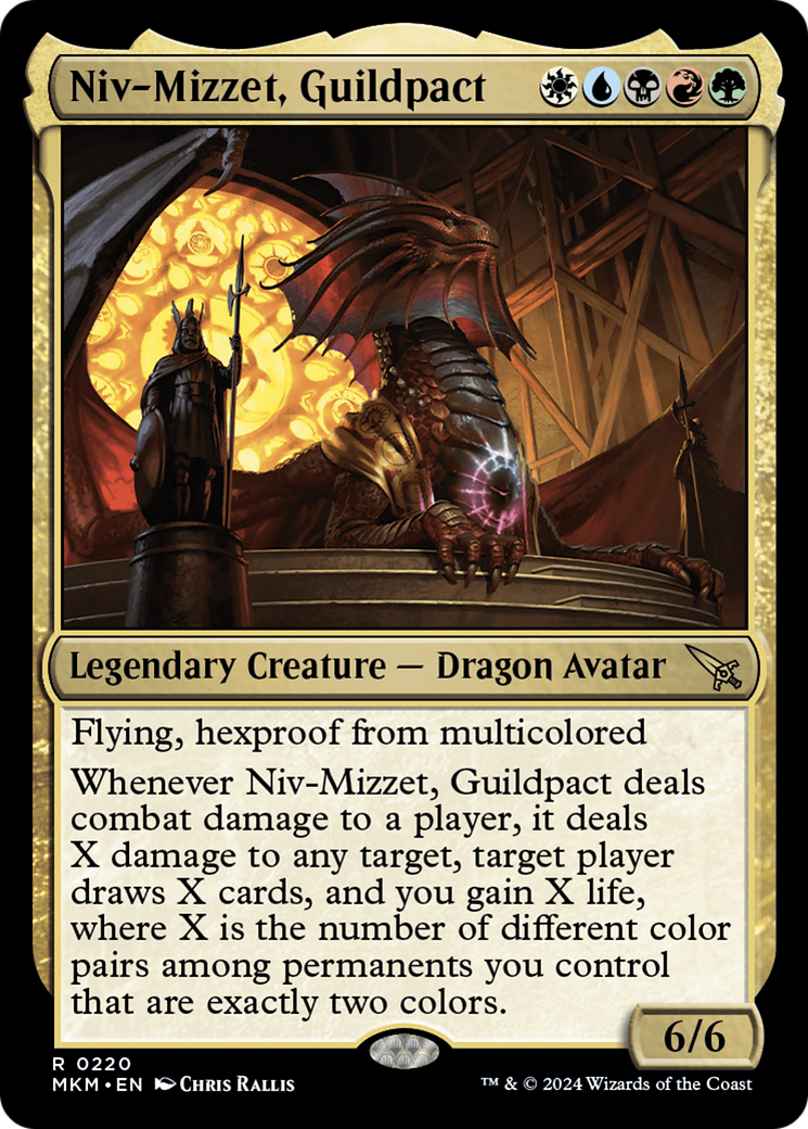 Niv-Mizzet, Guildpact [Murders at Karlov Manor] | Cracking-Singles