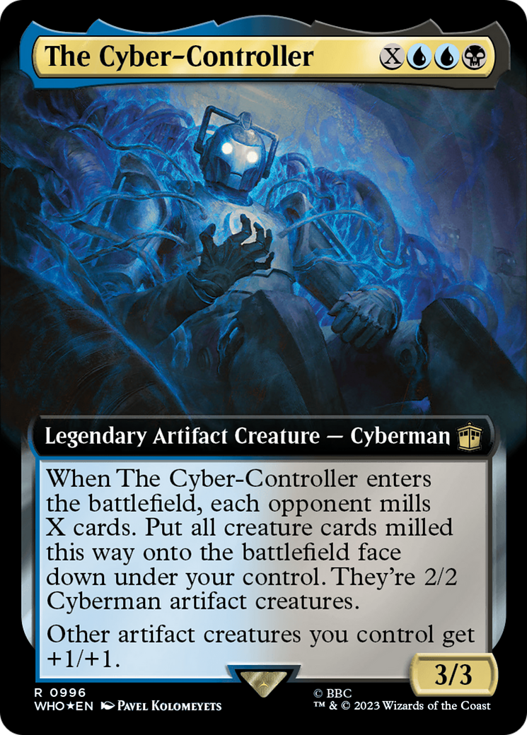 The Cyber-Controller (Extended Art) (Surge Foil) [Doctor Who] | Cracking-Singles