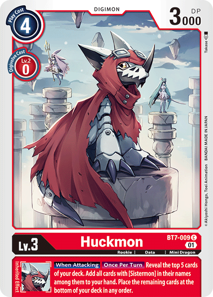 Huckmon [BT7-009] [Next Adventure] | Cracking-Singles