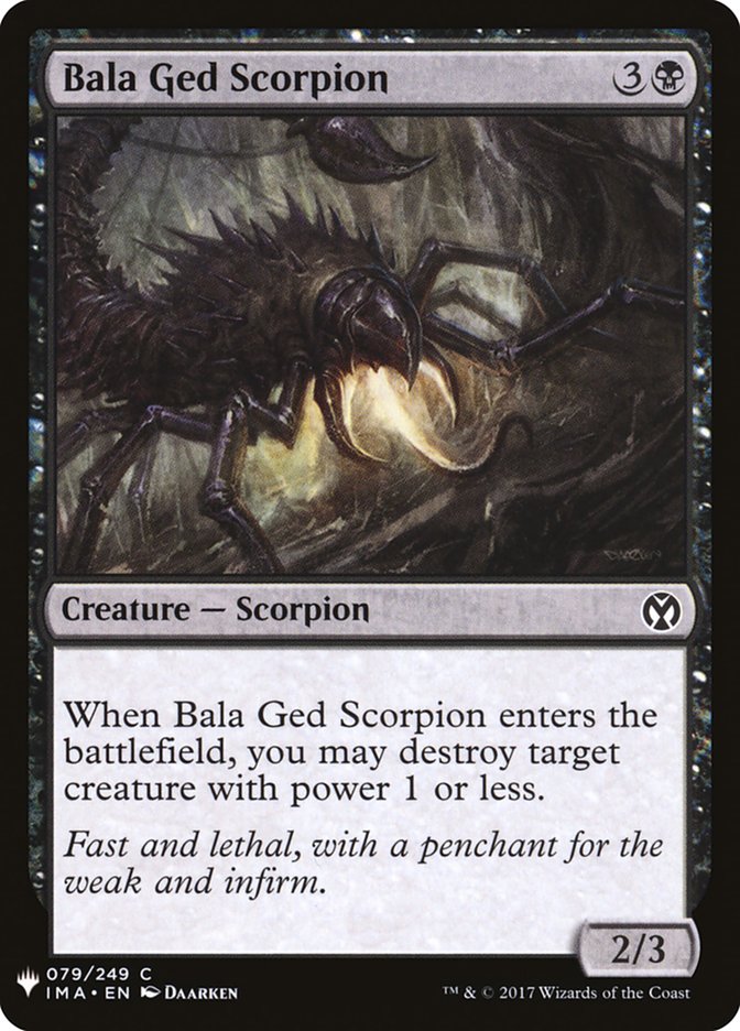 Bala Ged Scorpion [Mystery Booster] | Cracking-Singles