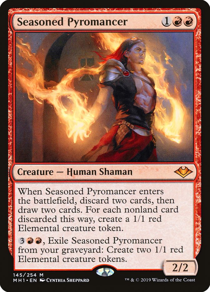 Seasoned Pyromancer [Modern Horizons] | Cracking-Singles